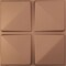 Ekena Millwork 19 5/8in. W x 19 5/8in. H Edinburgh EnduraWall Decorative 3D Wall Panel Covers 2.67 Sq. Ft. WP20X20EDCAC - alternate 1